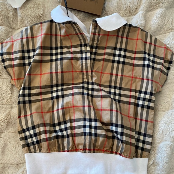 Introducing a stunning, brand new Burberry shirt for girls! - Picture 2 of 5
